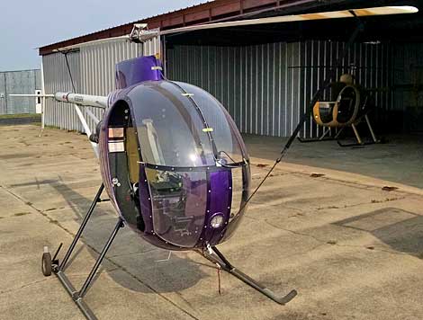 Seat helicopter single Composite